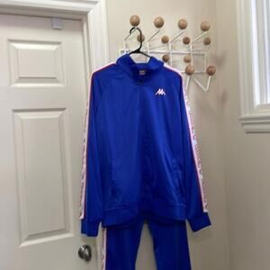 Kappa - Jumpsuit - Blue - Large Top / Medium Bottom